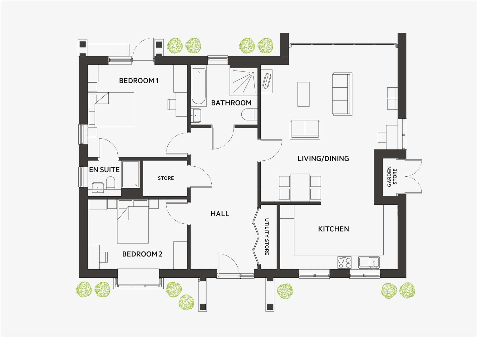 Plot 36, Burnham Waters floorplan