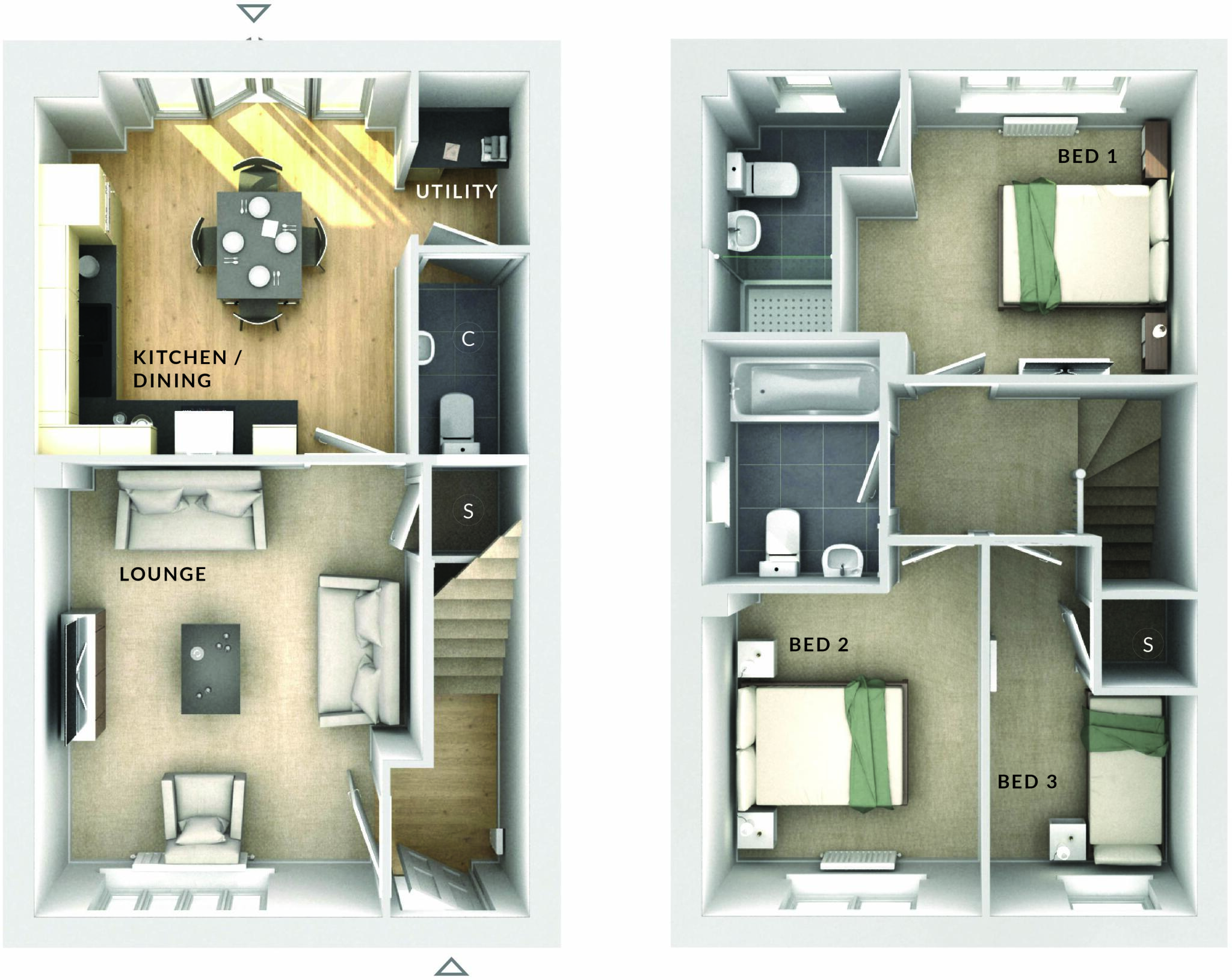 Plot 377, Park Road, Faringdon floorplan