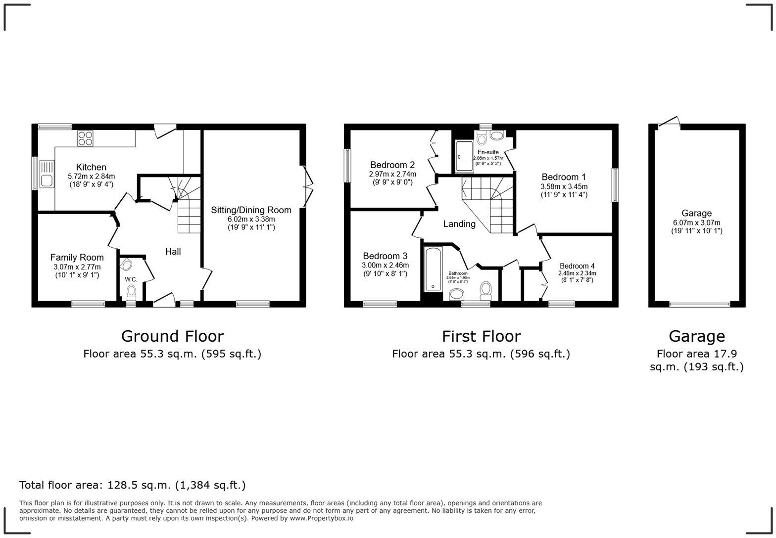 Rye Way, Andover, Hampshire, SP11 floorplan