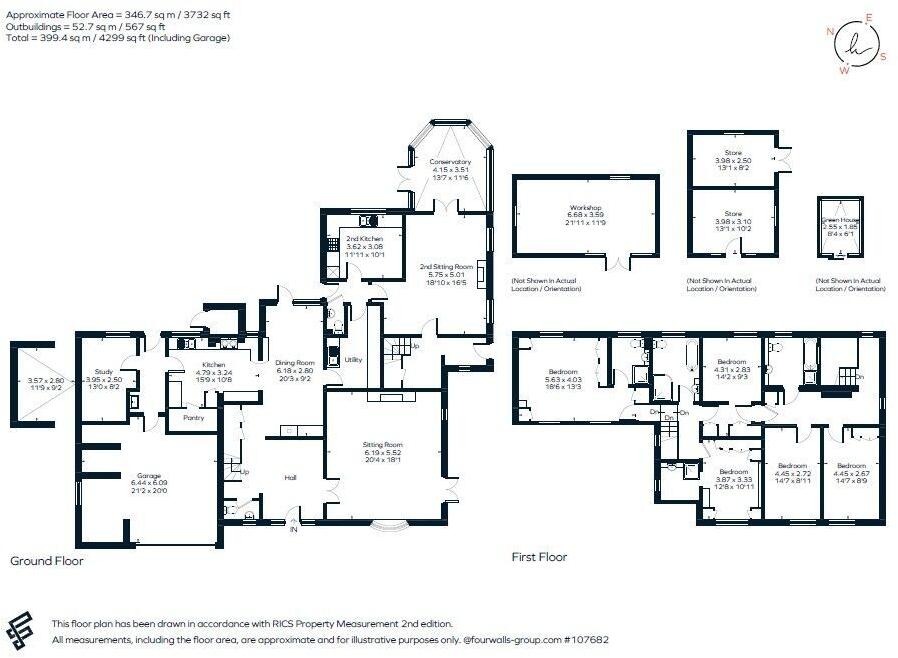 Leven House, Lymington Bottom Road, Medstead, GU34  floorplan