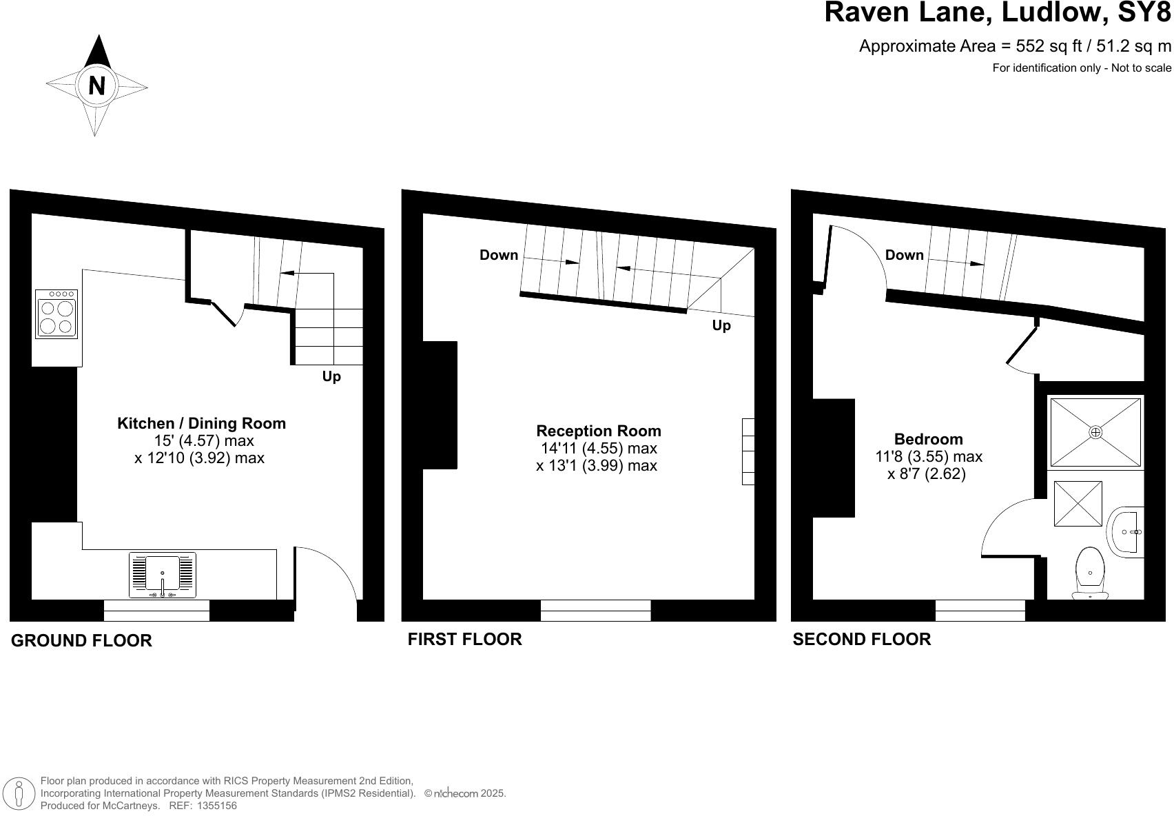 Raven Lane, Ludlow, Shropshire floorplan