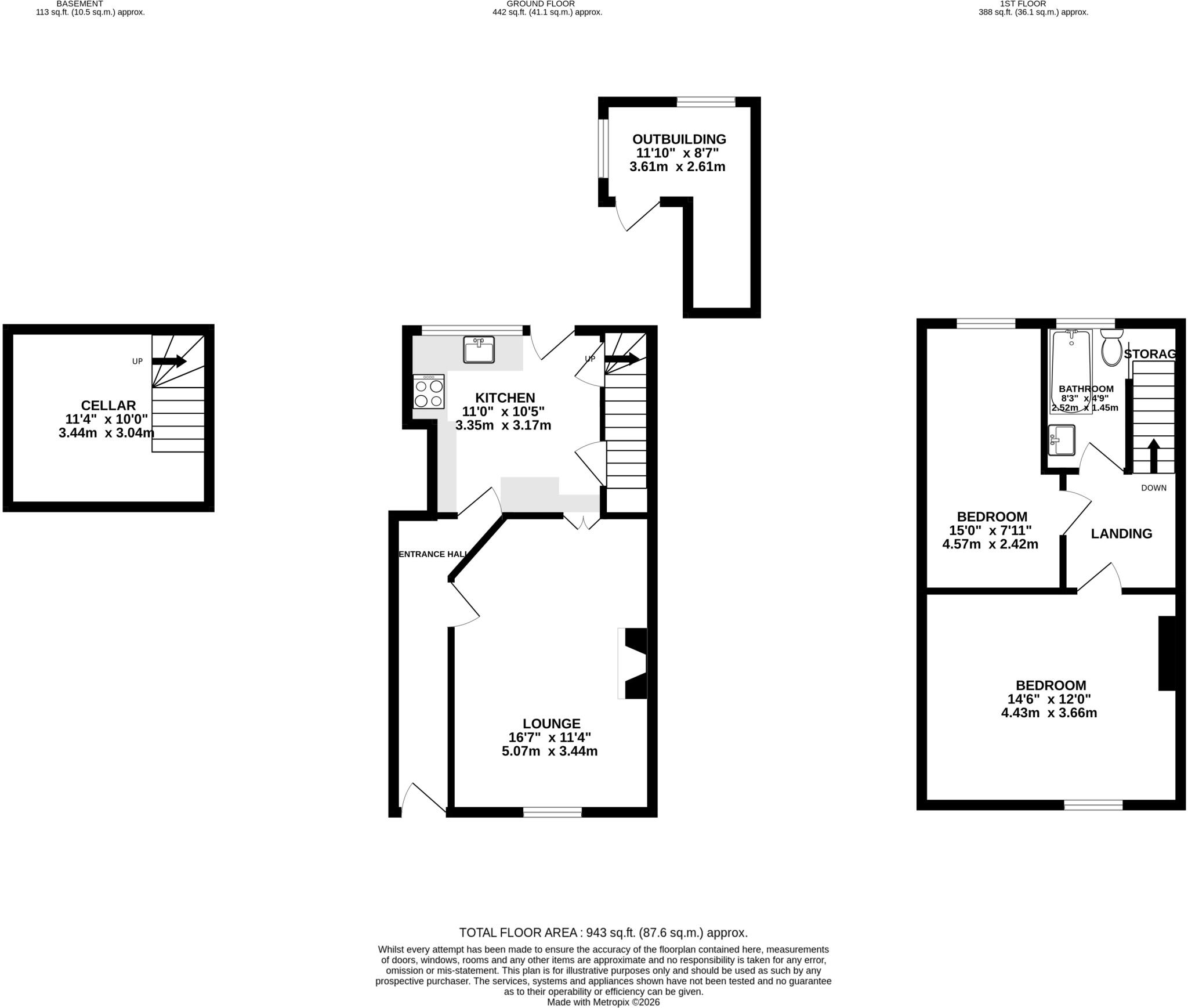 High Street, Markyate, St. Albans, Hertfordshire, AL3 floorplan