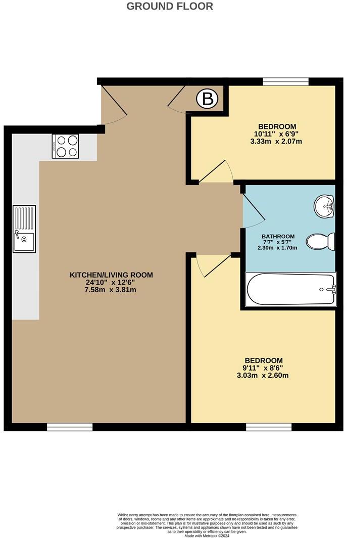 Mount Charles Road, St Austell floorplan