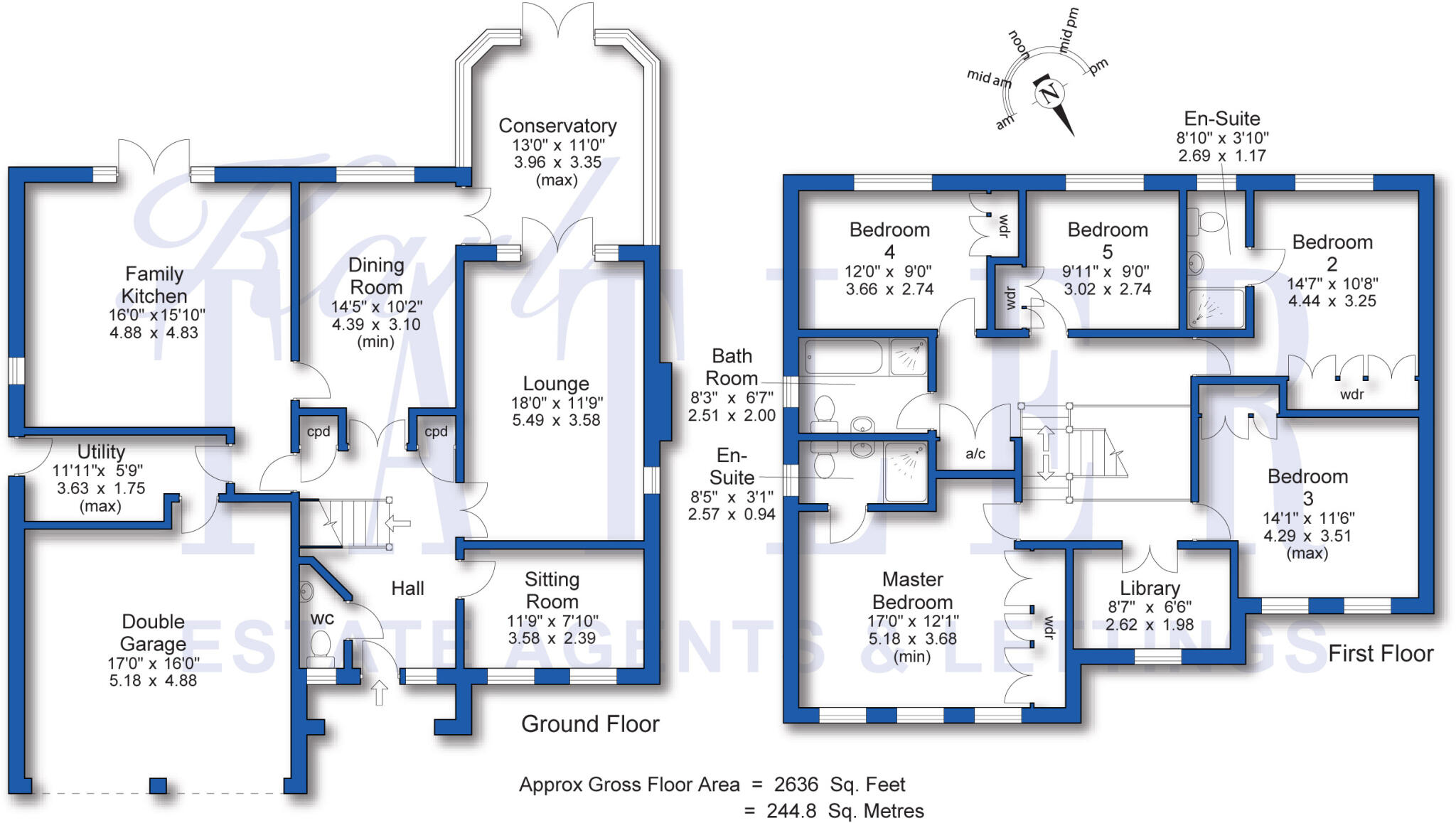Millfield, Neston, Cheshire floorplan
