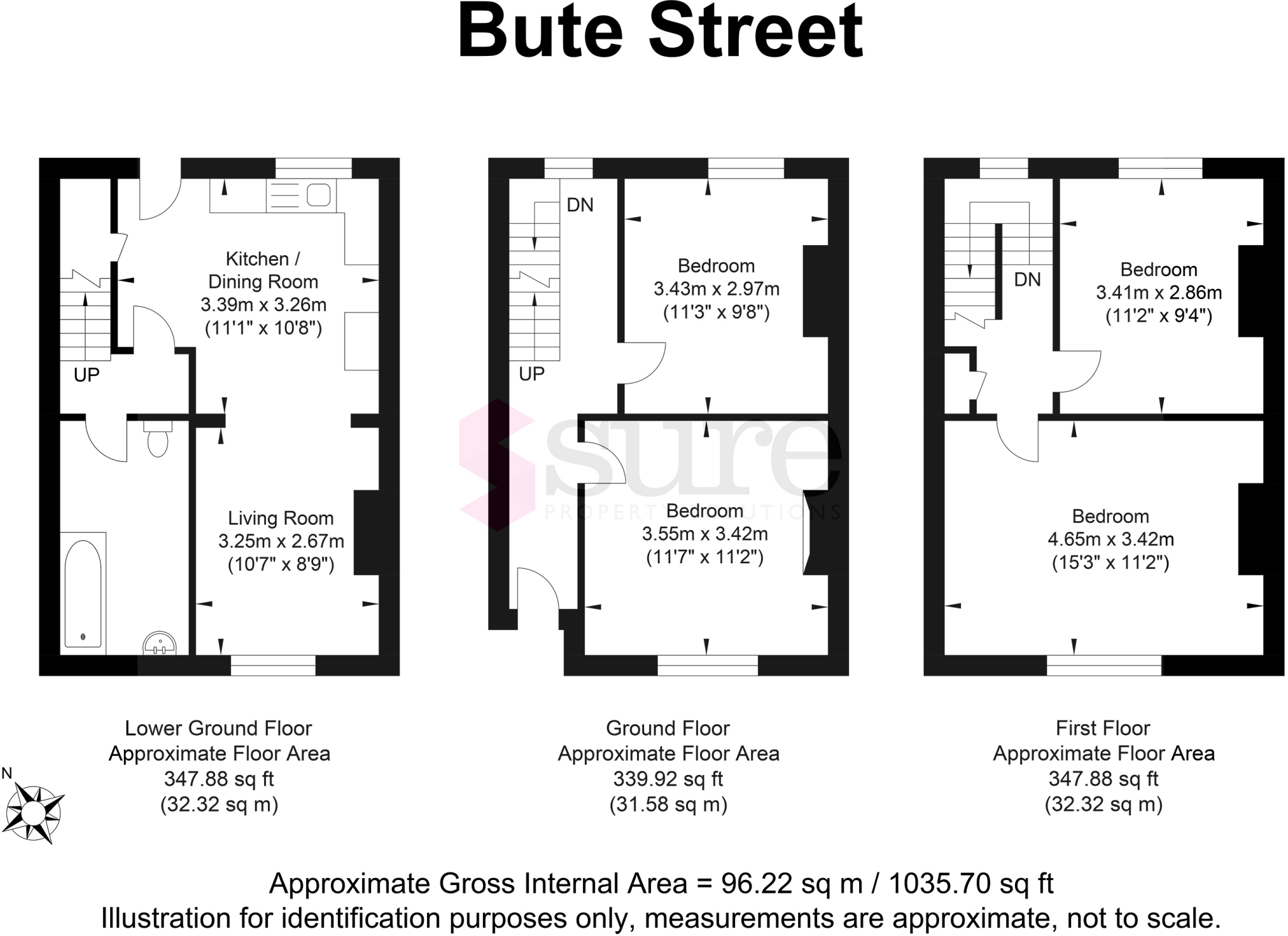 Bute Street, Brighton floorplan