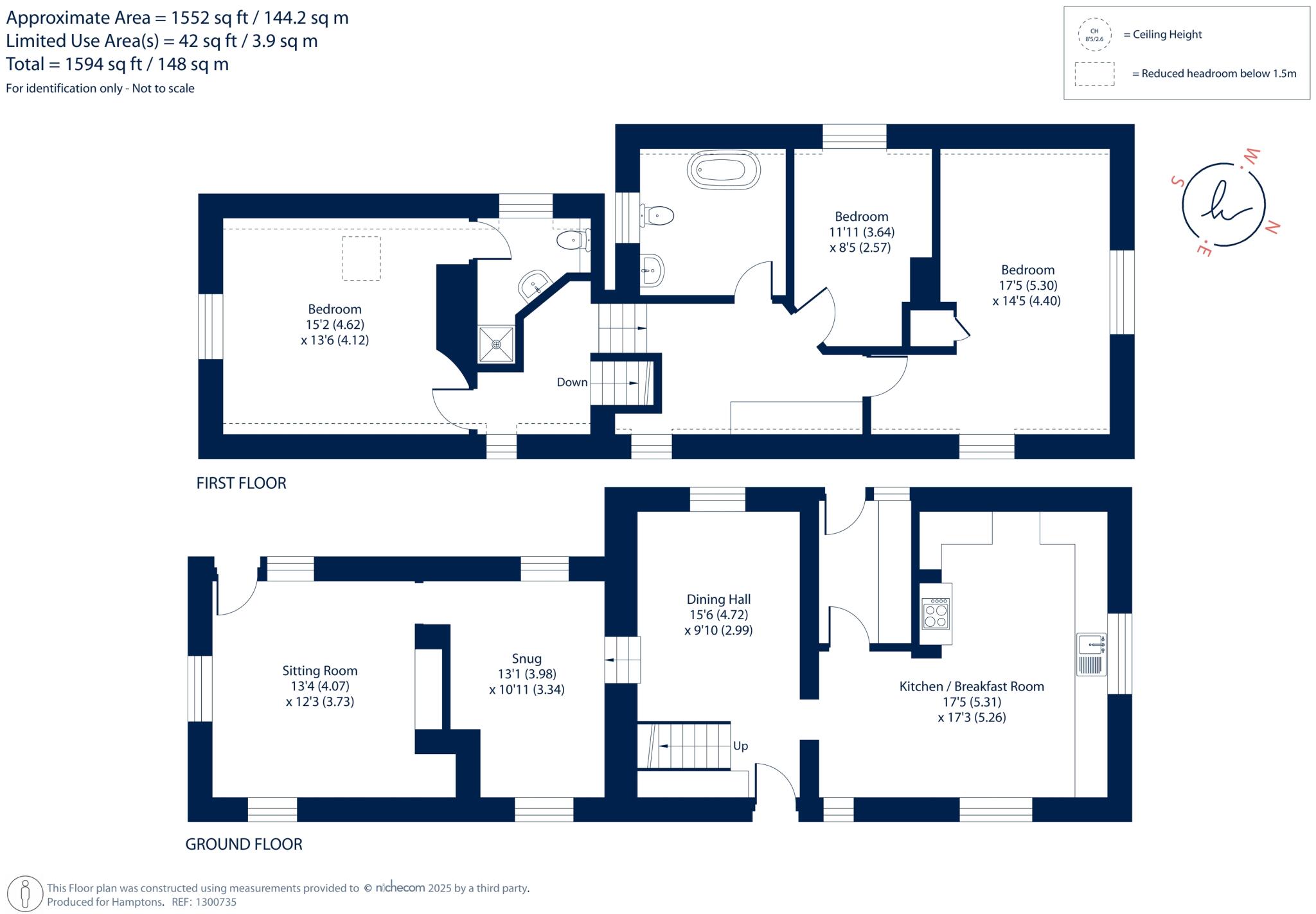 Queen Street Cheltenham GL54 floorplan