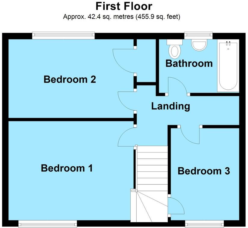 Dunley Way, Lutterworth, LE17 floorplan