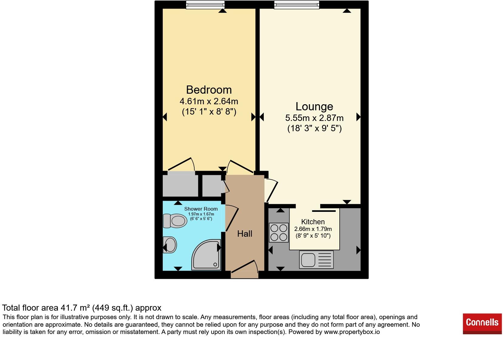 Gange Mews, Faversham floorplan