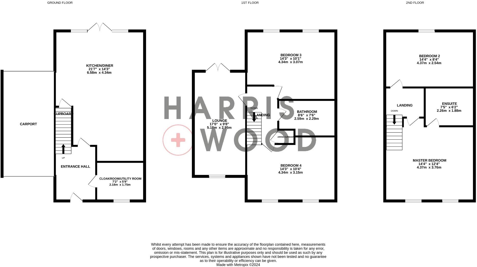 Lilianna Road, Chesterwell, Colchester, CO4 floorplan