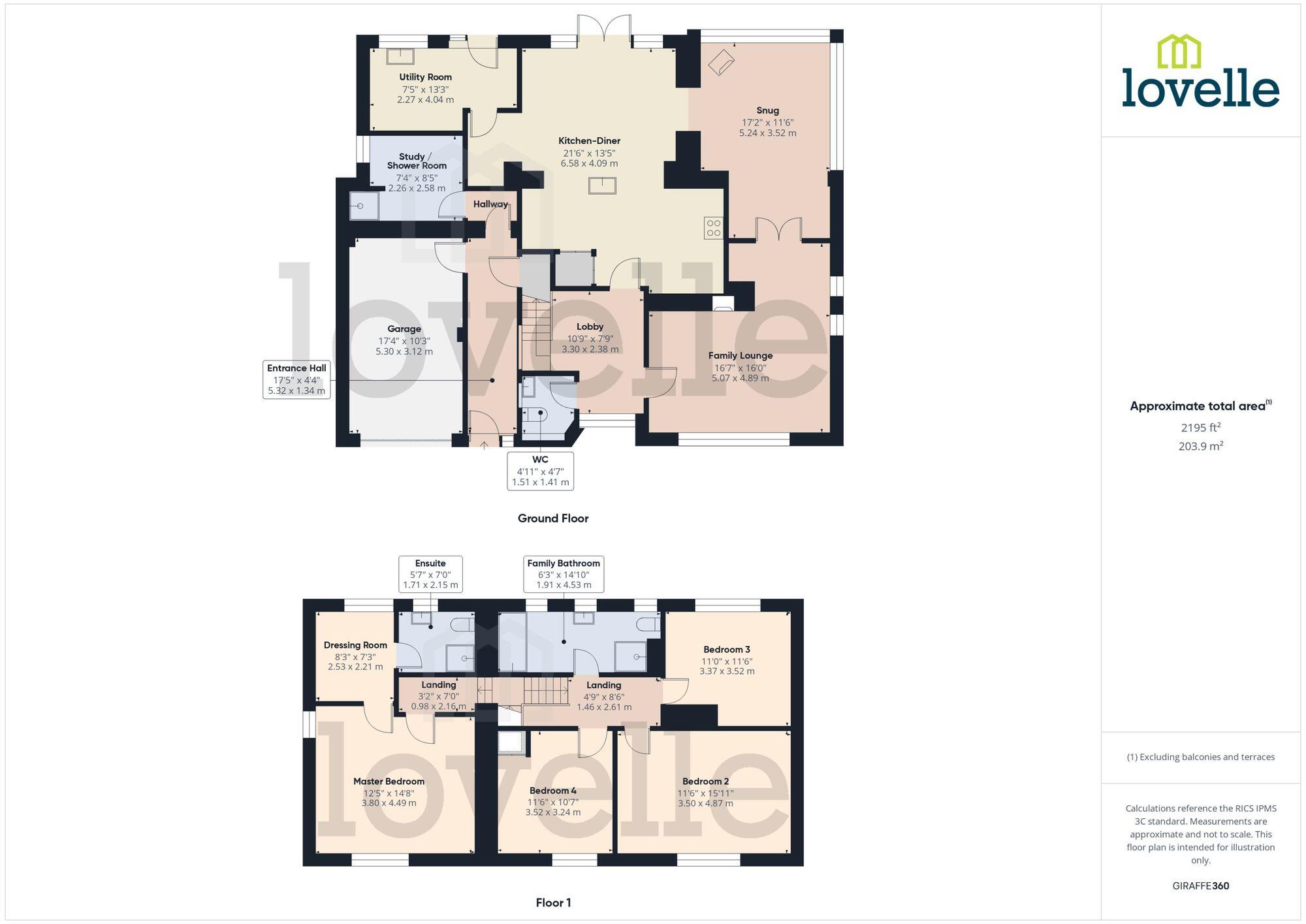 7, Beech Avenue, Nettleham, LN2 floorplan
