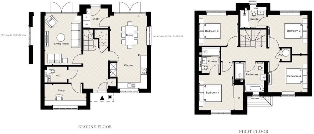 Willow Rise, Abbey Barn Park, High Wycombe floorplan