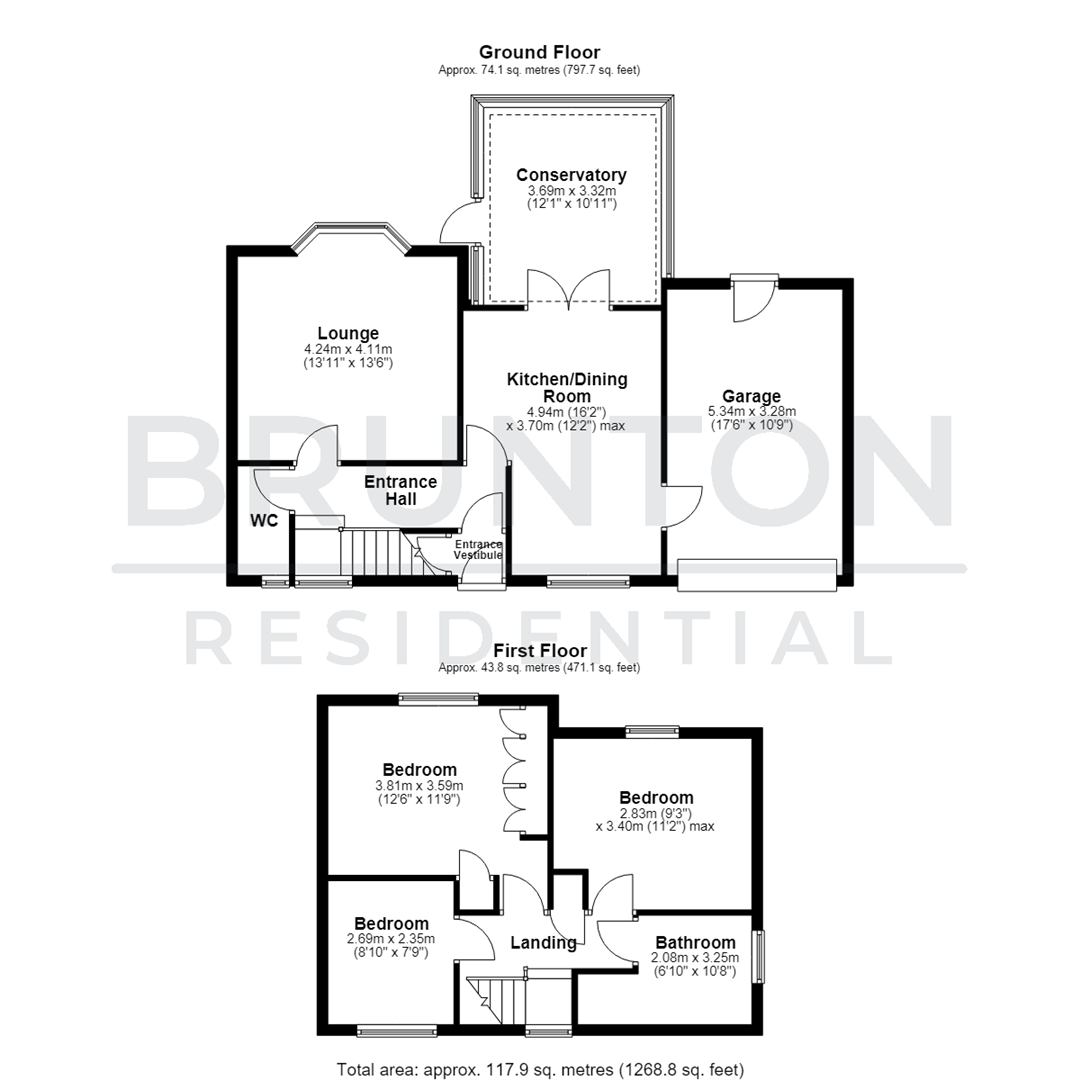 The Kylins, Morpeth, NE61 floorplan