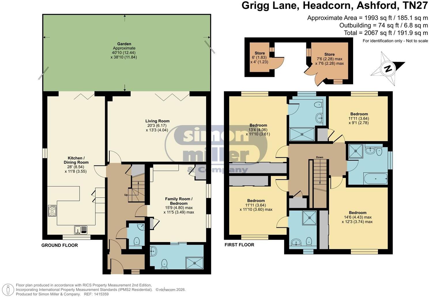Grigg Lane, Headcorn, Ashford floorplan