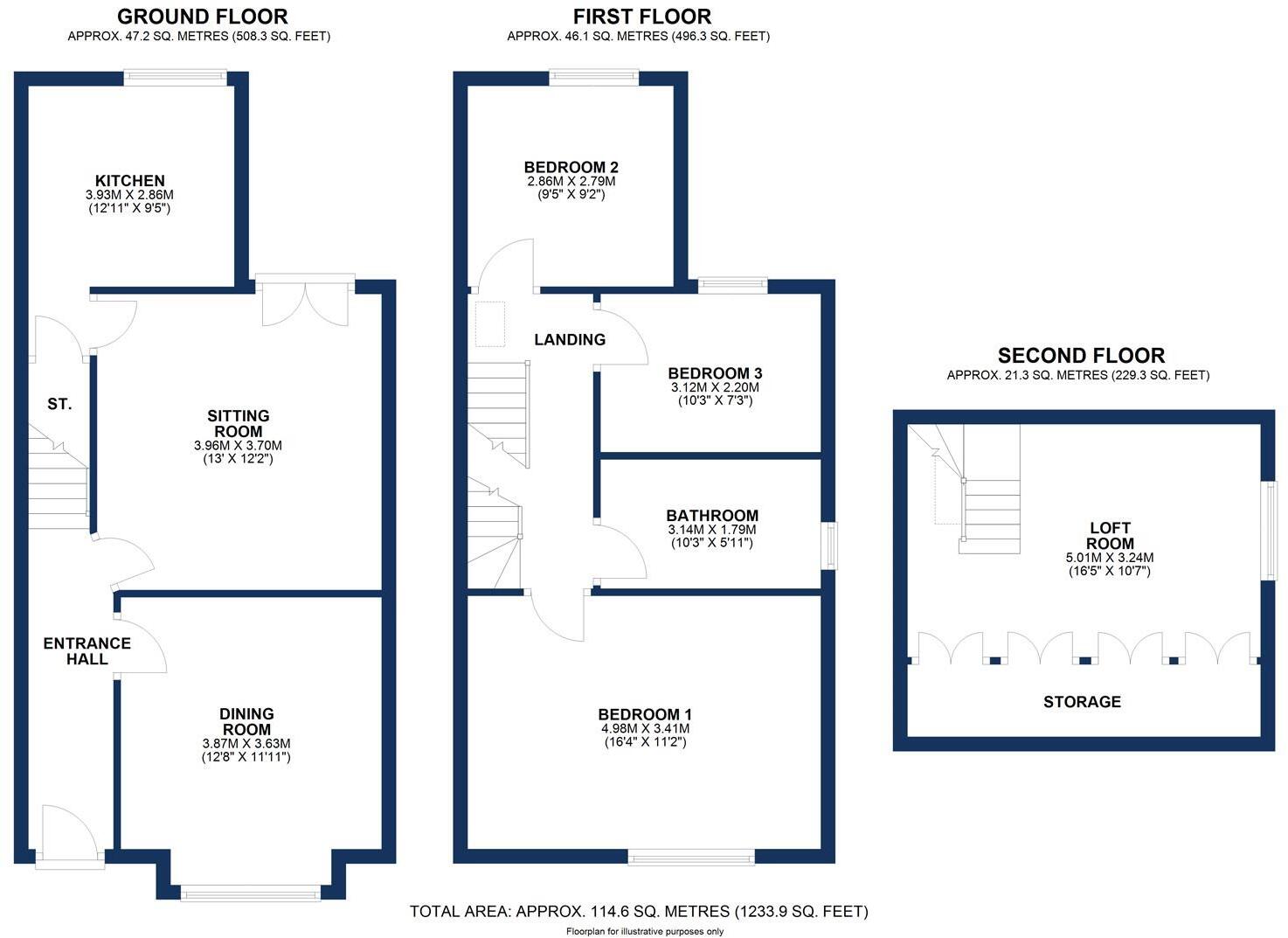 Lilac Road, Hale floorplan