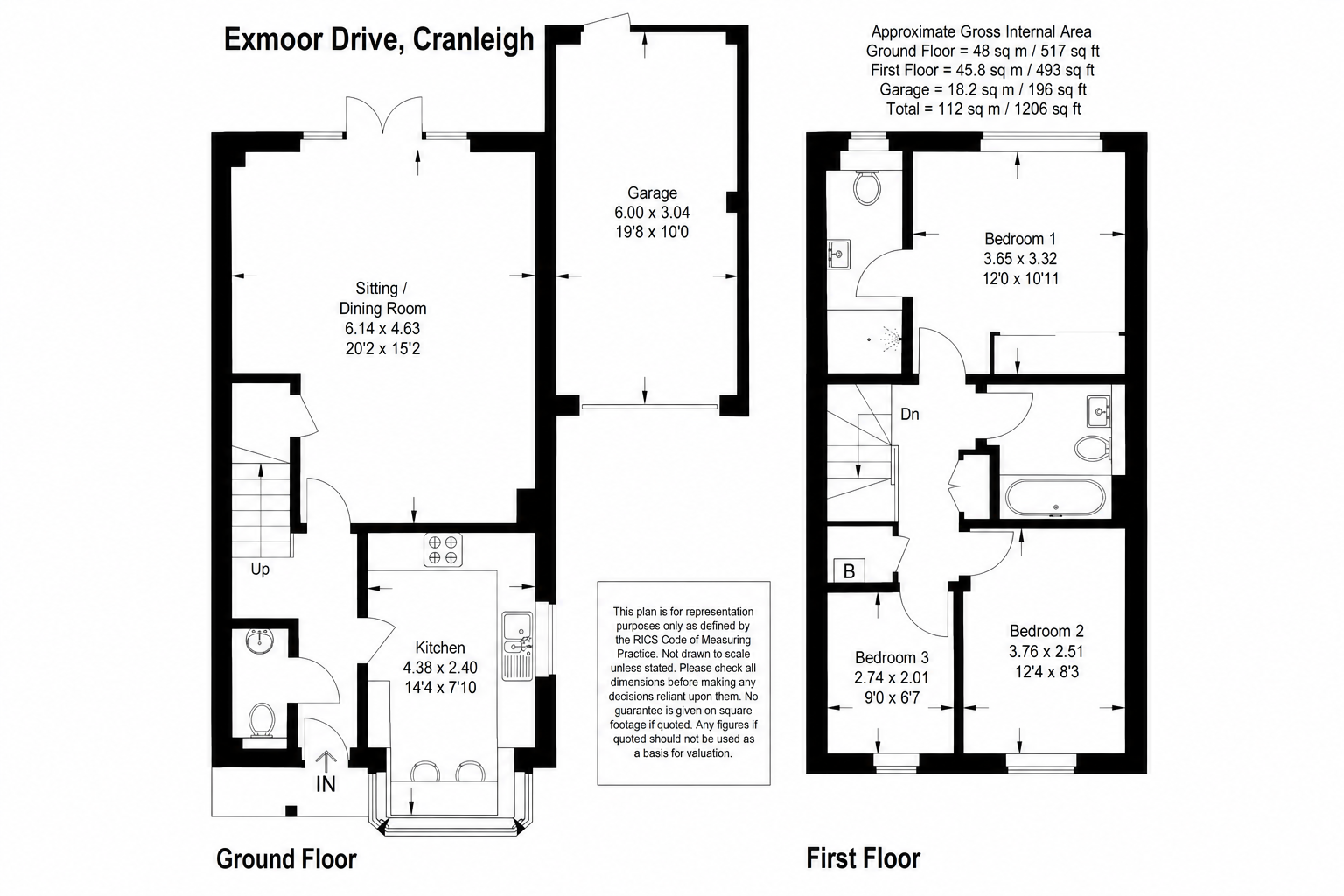 Exmoor Drive, Cranleigh, GU6 8FW floorplan