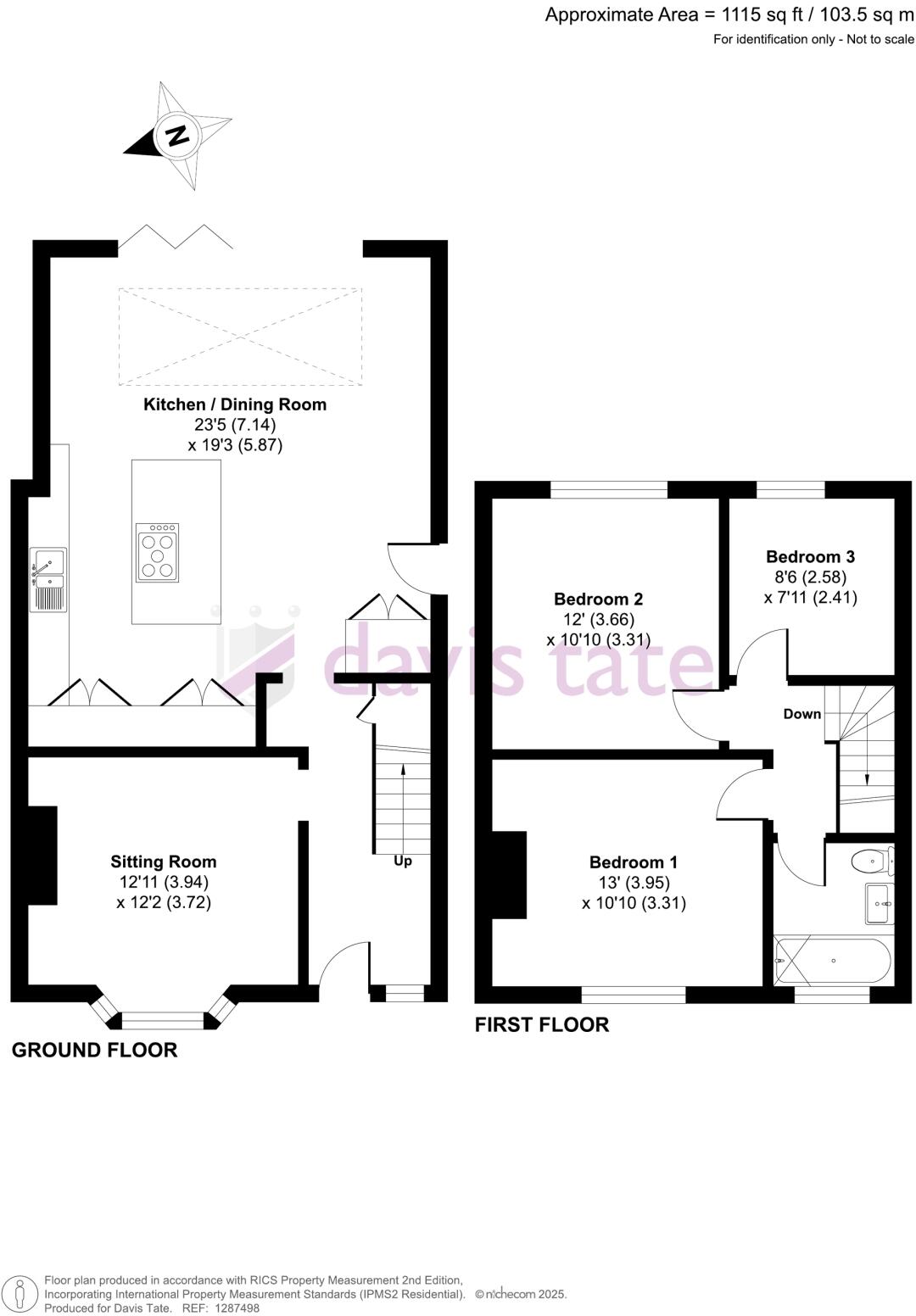 Meadow Lane, Pangbourne, Reading, Berkshire, RG8 floorplan