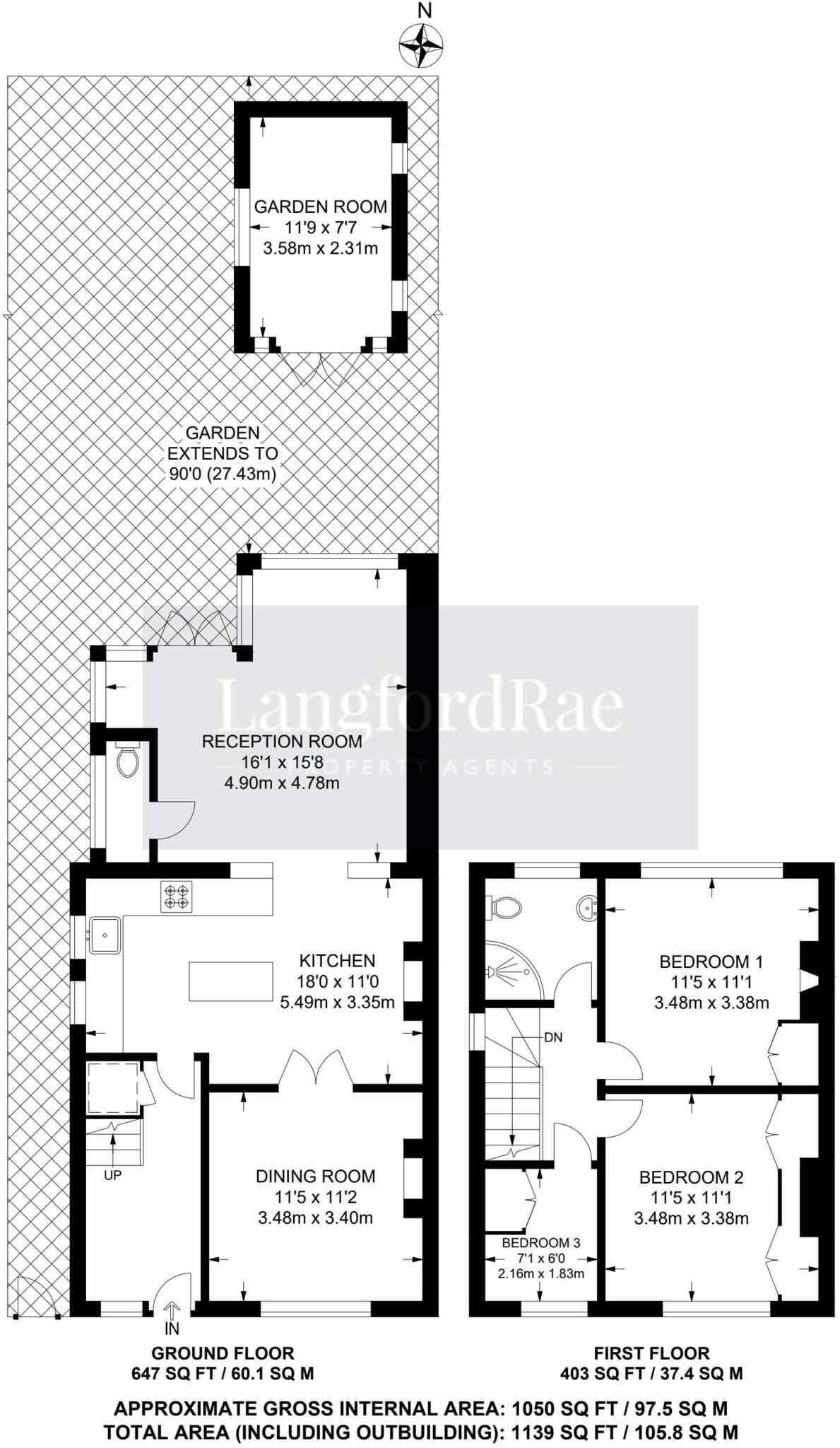 Lezayre Road, Orpington, BR6 floorplan