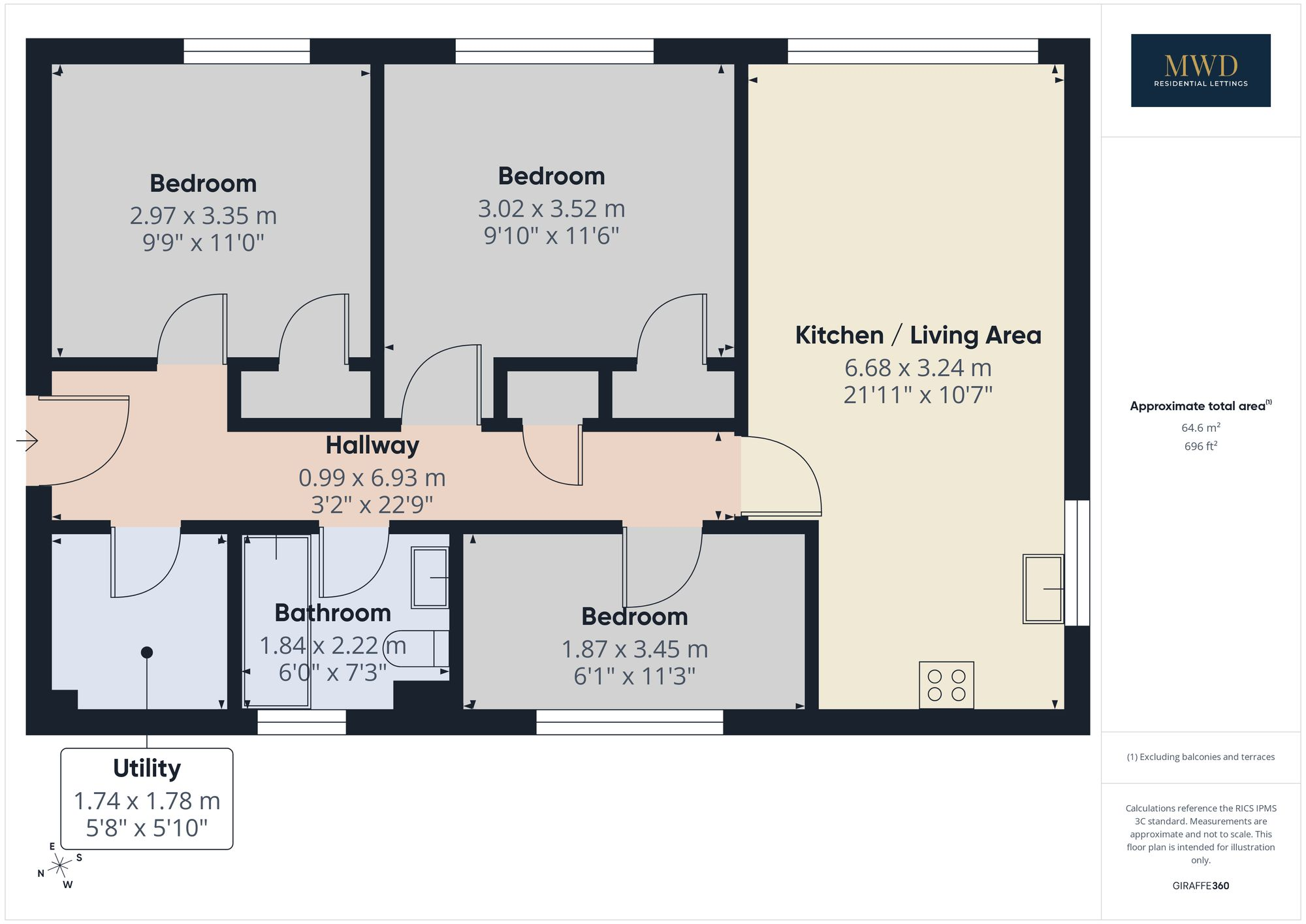 Glen Feshie, East Kilbride, G74 floorplan