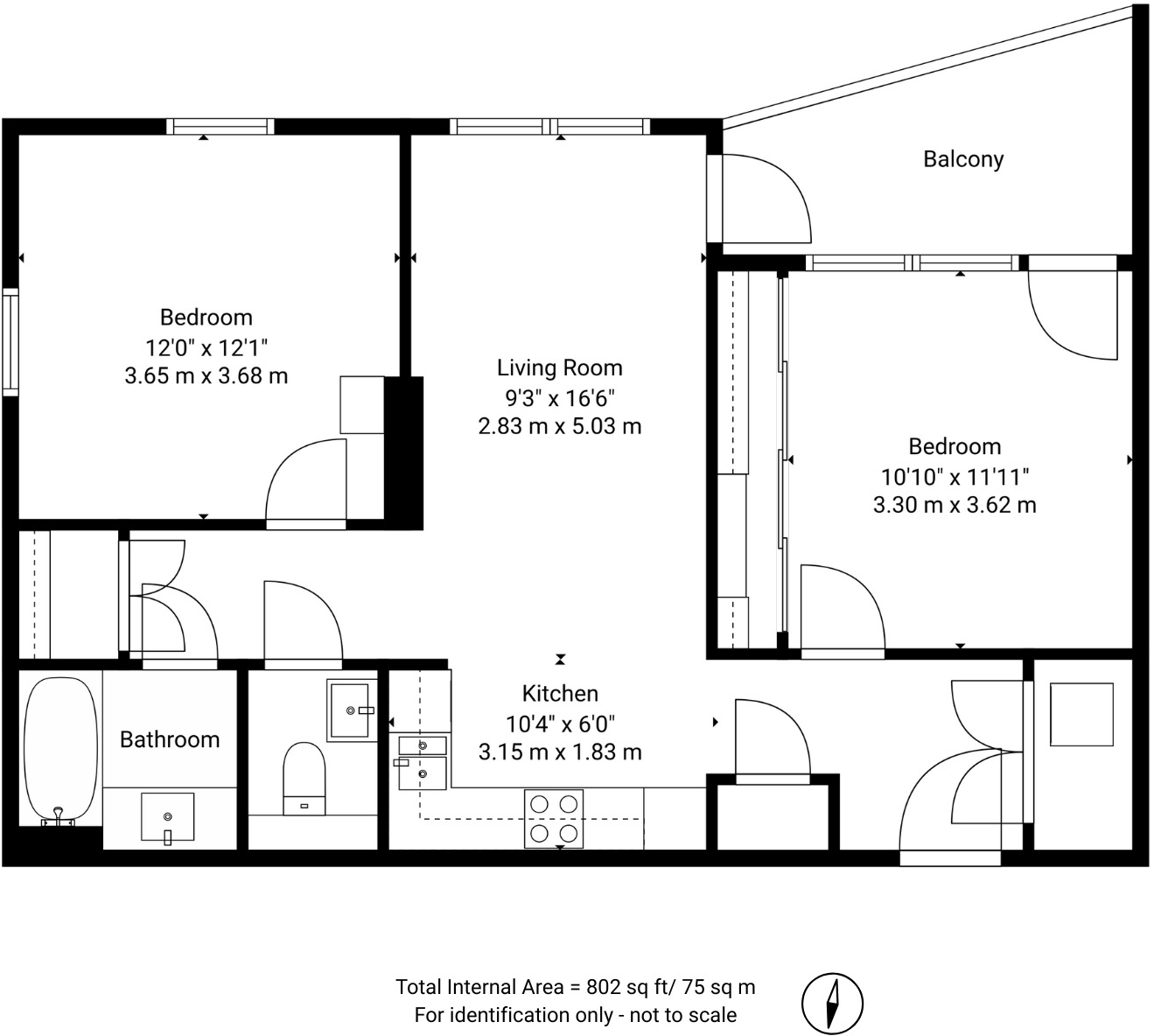 Edward Street Quarter, Brighton floorplan