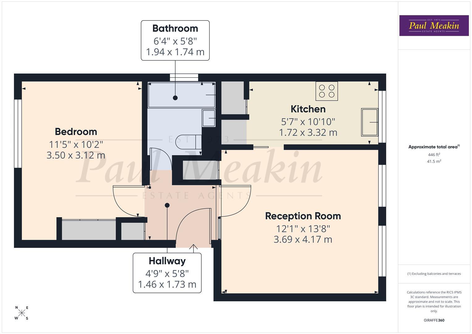 Pixton Way, Croydon floorplan