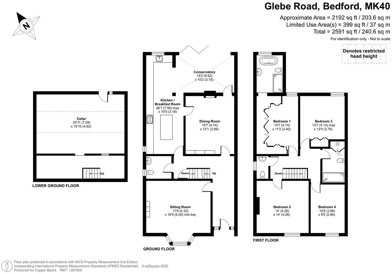 Glebe Road, Bedford floorplan