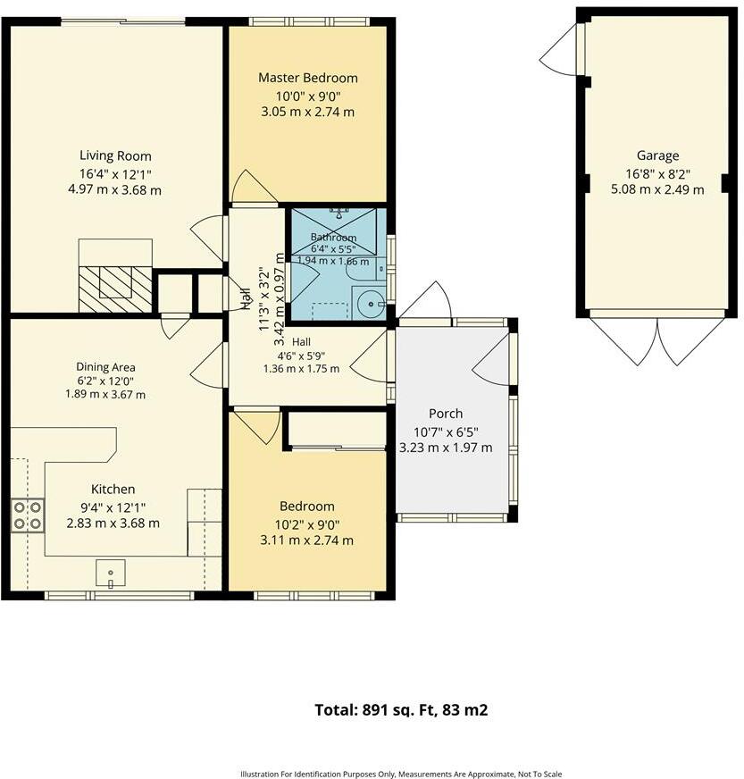 Castle Crescent, Kineton, Warwick floorplan