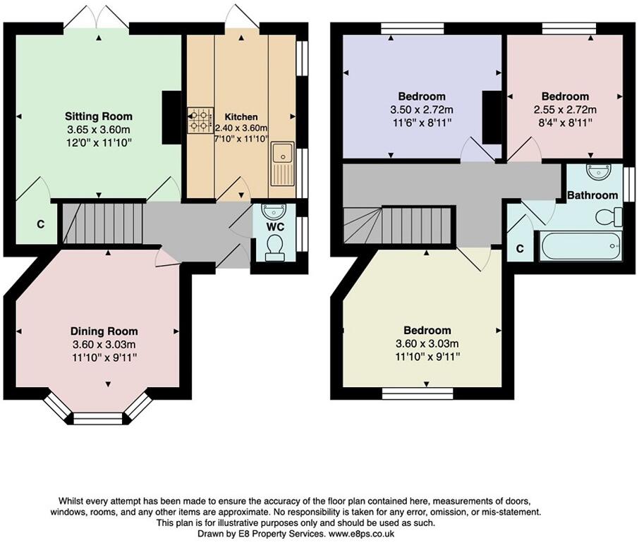 Dene Road, Headington floorplan
