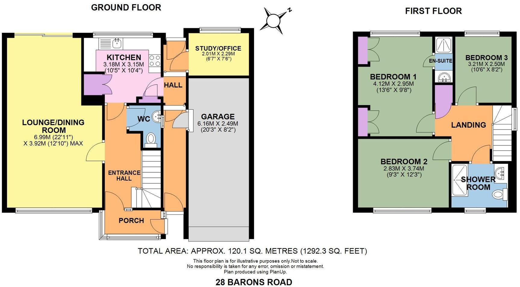 Barons Road, Dousland, PL20 floorplan