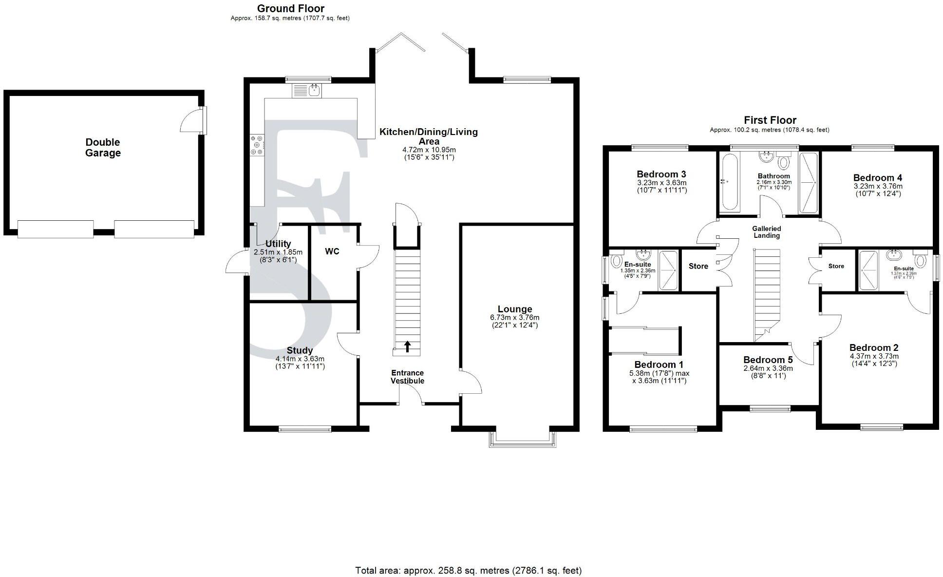 Edmund Close, Market Harborough floorplan