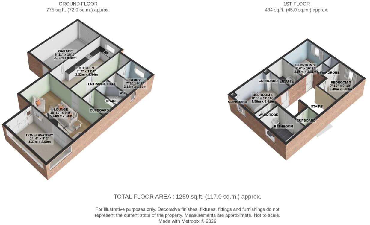 Sir Frank Whittle Gardens, Leamington Spa, CV32 floorplan