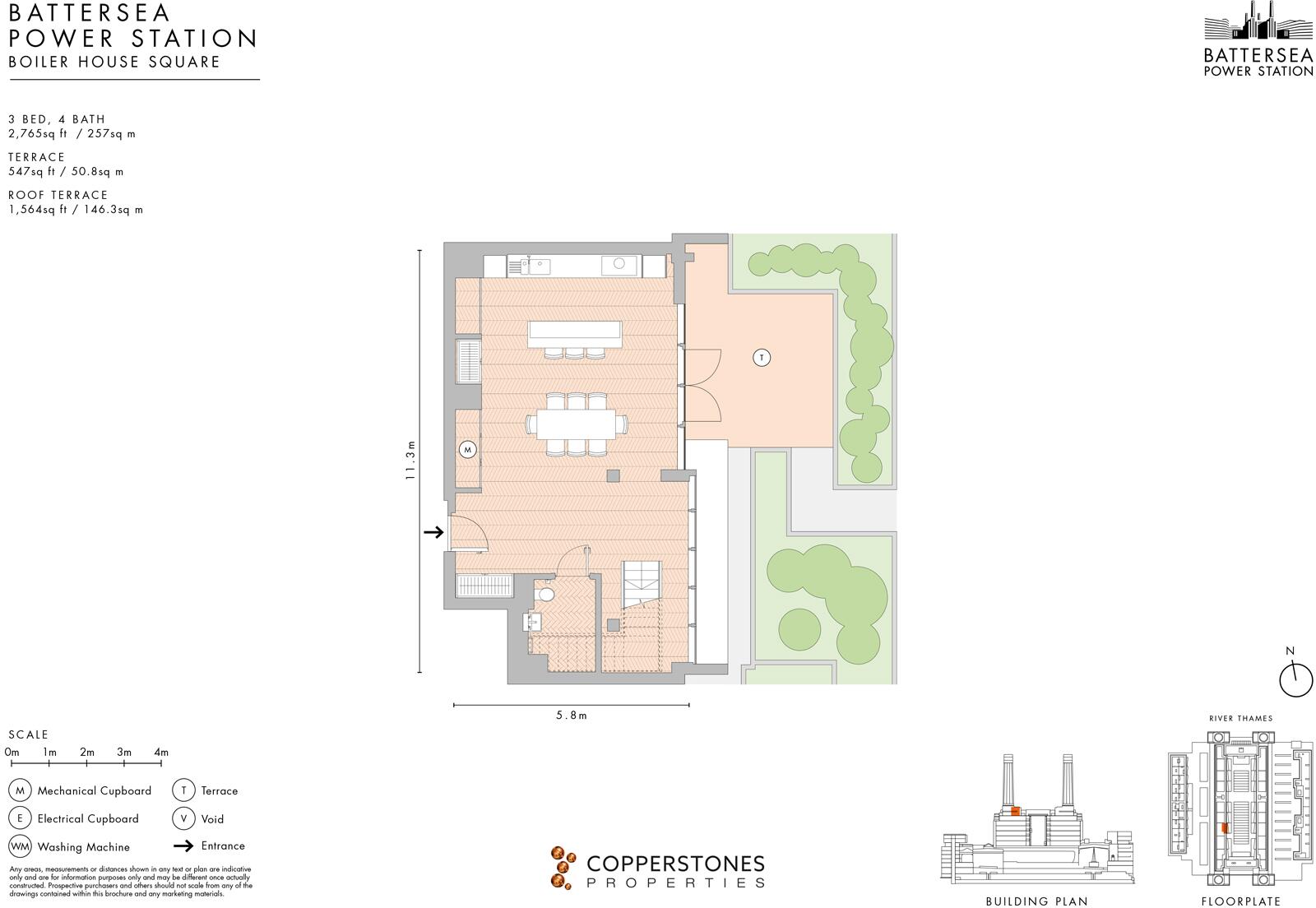 Boiler House, Battersea Power Station floorplan