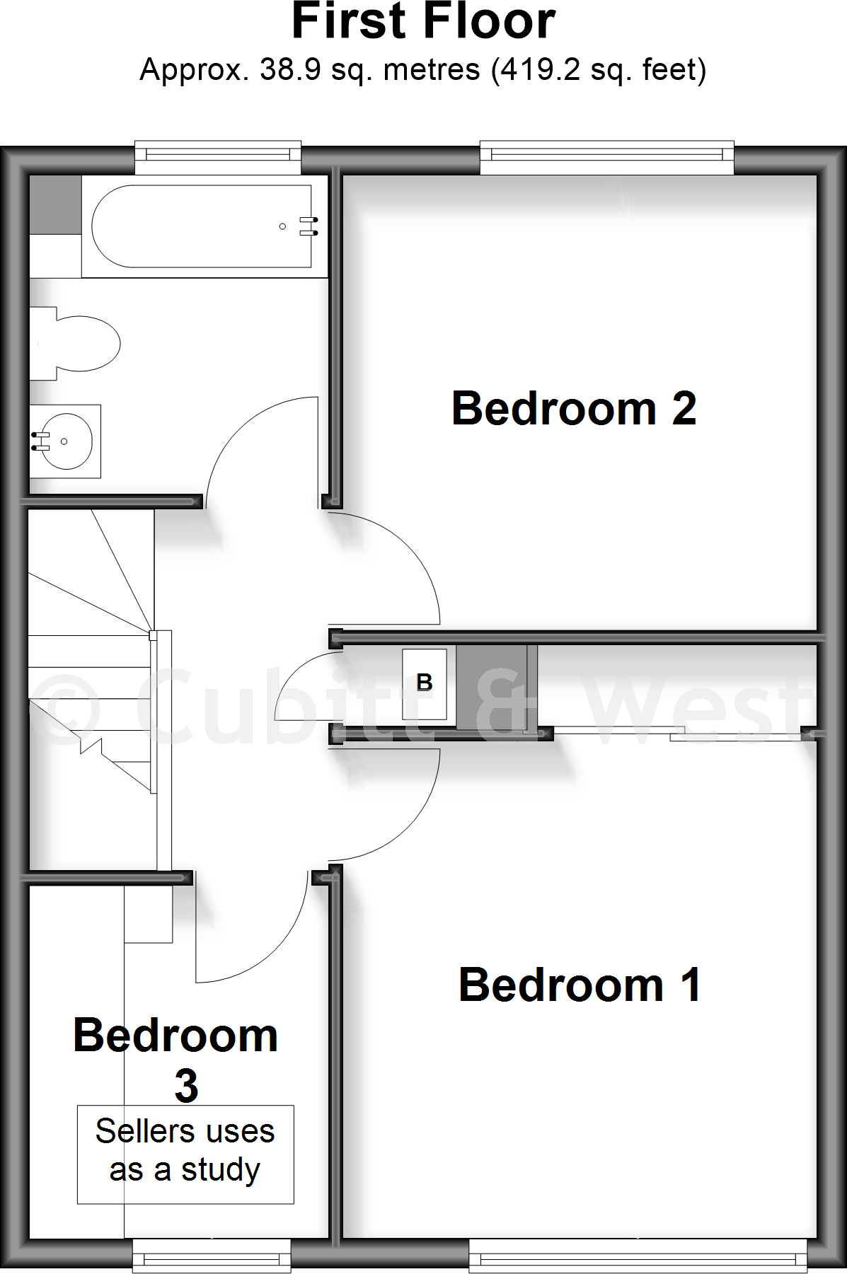 Woodcrest Walk, Reigate, Surrey floorplan