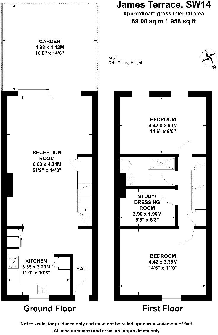 James Terrace, SW14 floorplan