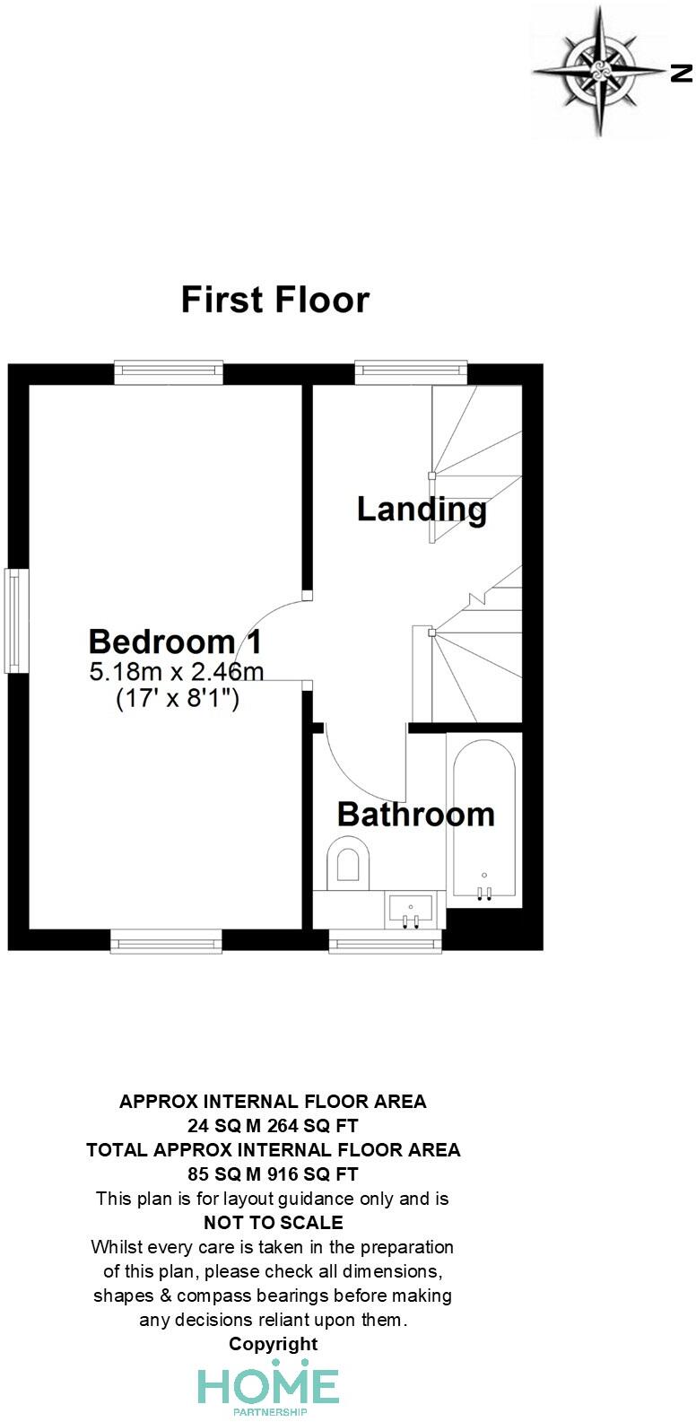 The Meades, Chelmsford floorplan