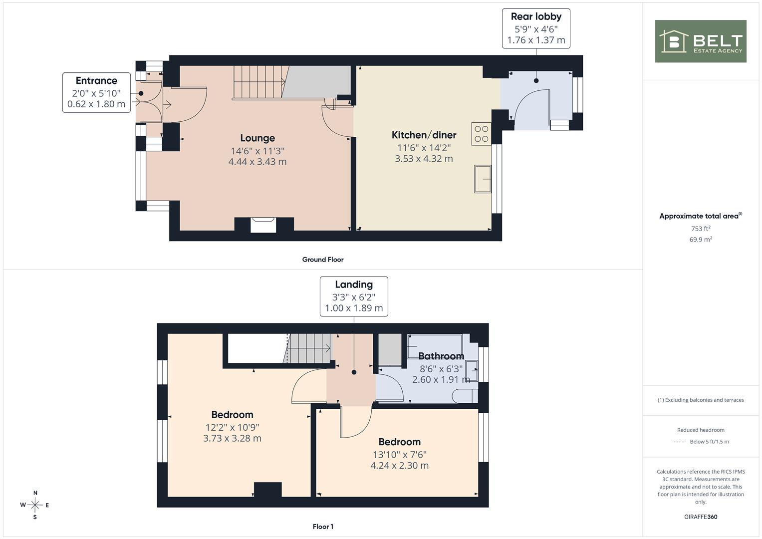 West Street, Flamborough floorplan