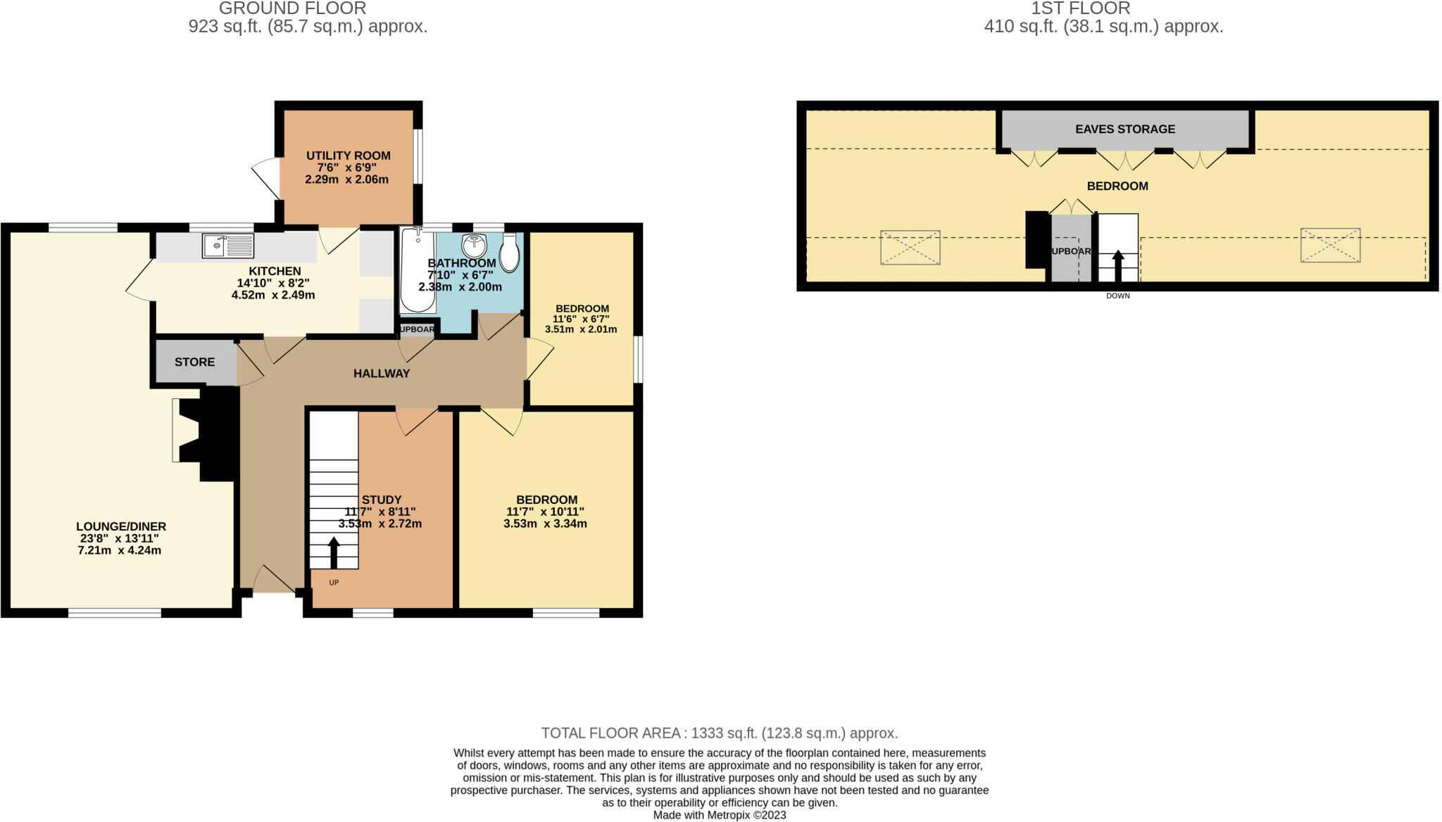 Peacocks Farm, Mildenhall Road, Littleport, Ely, Cambridgeshire, CB7 floorplan