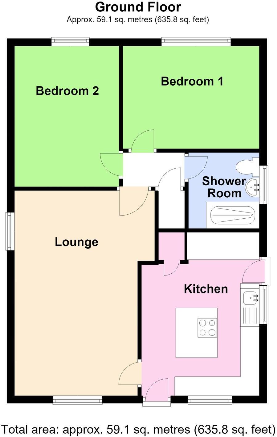 Church Farm Close, Chapel St. Leonards, PE24 floorplan