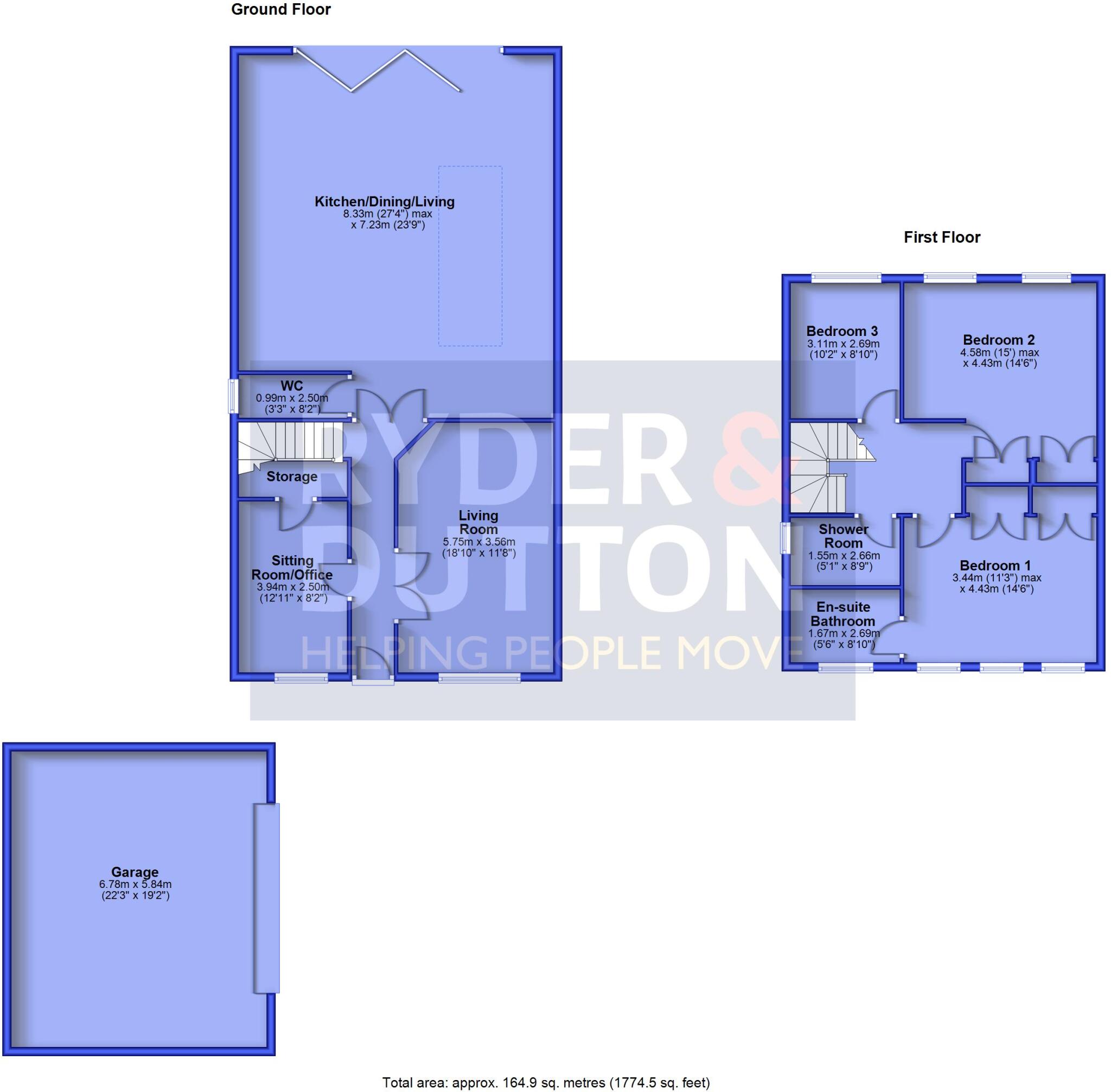 Holden Clough Drive, Ashton-under-lyne, Lancashire, OL7 floorplan