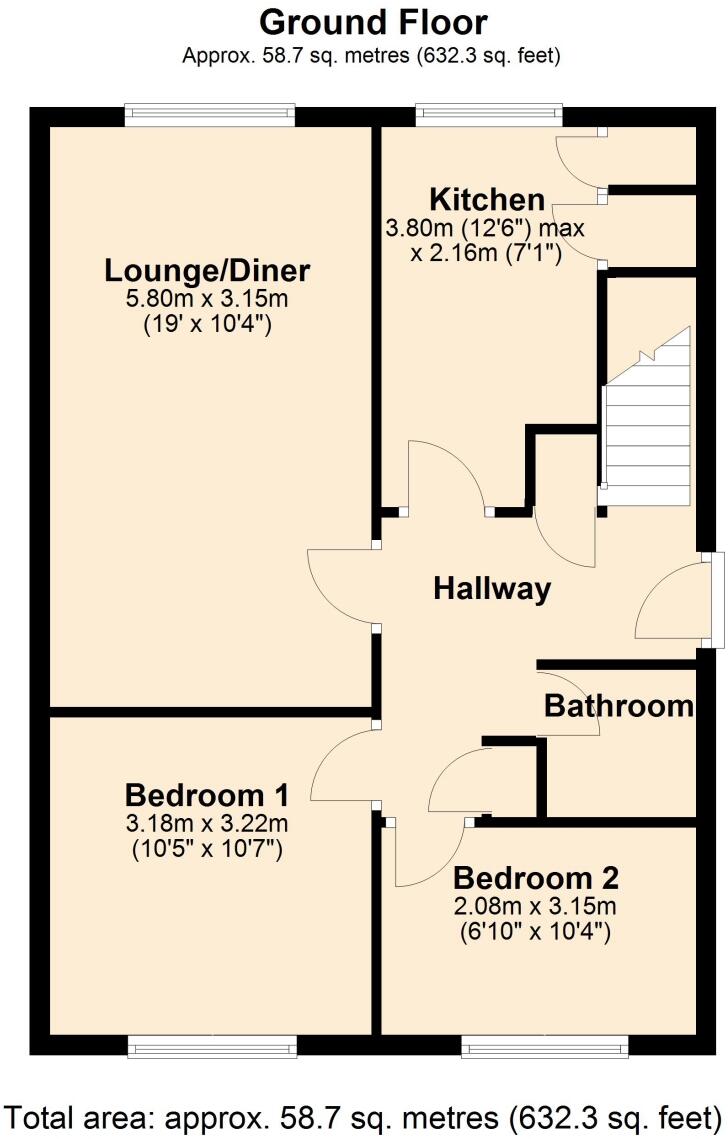 Birkdale Close, Links View, NN2 7PD floorplan