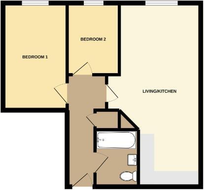 Mary Bowes Terrace, Southwood Avenue, BH6 floorplan