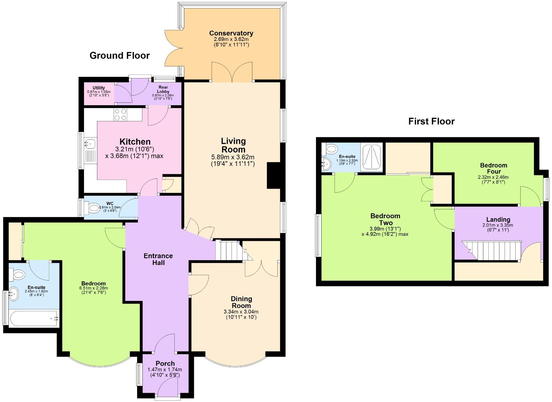 17 Hinton Road, Woodford Halse, NN11 3TR floorplan