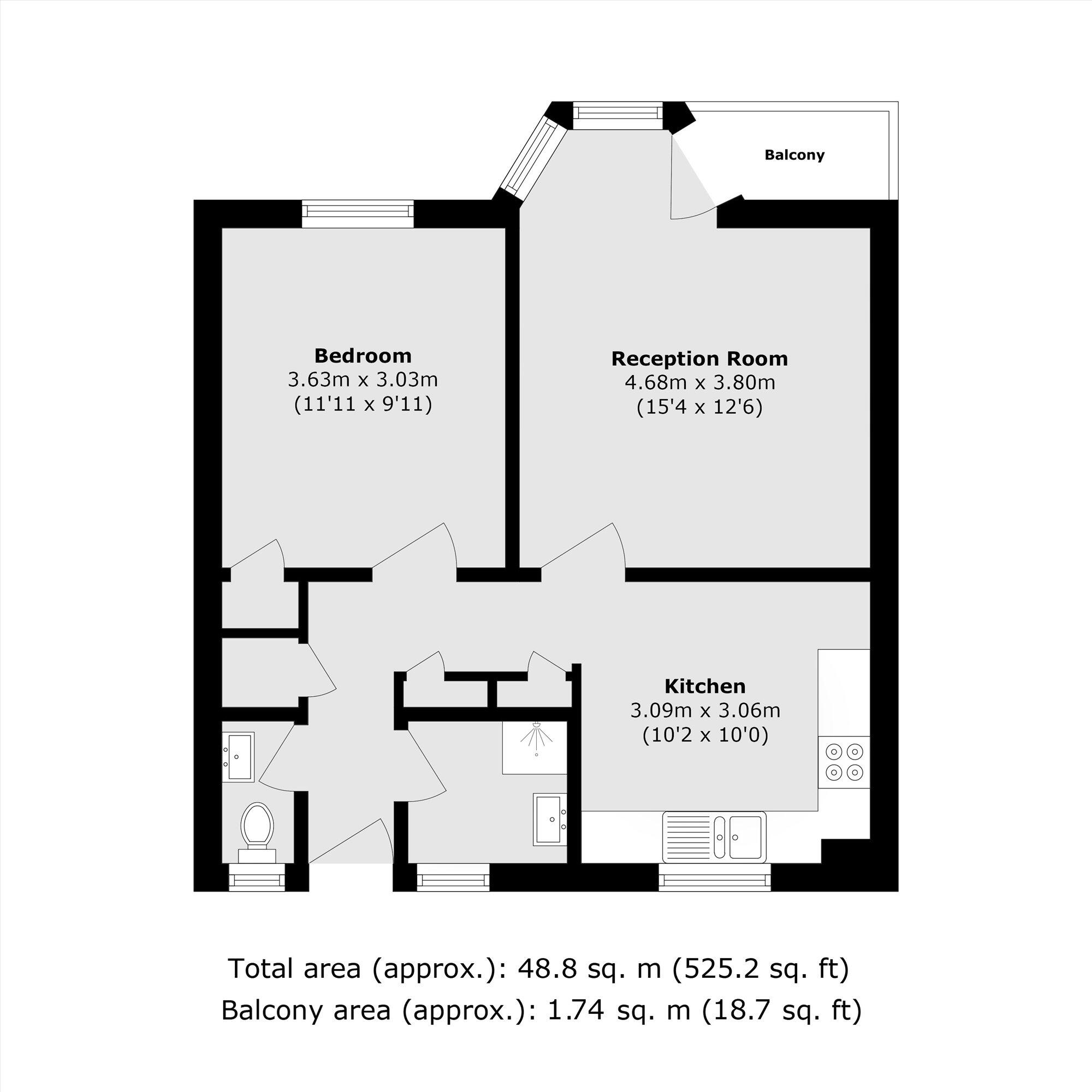 Aspen Gardens, Hammersmith floorplan