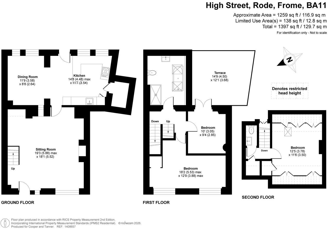 High Street, Rode, Rode, BA11 floorplan