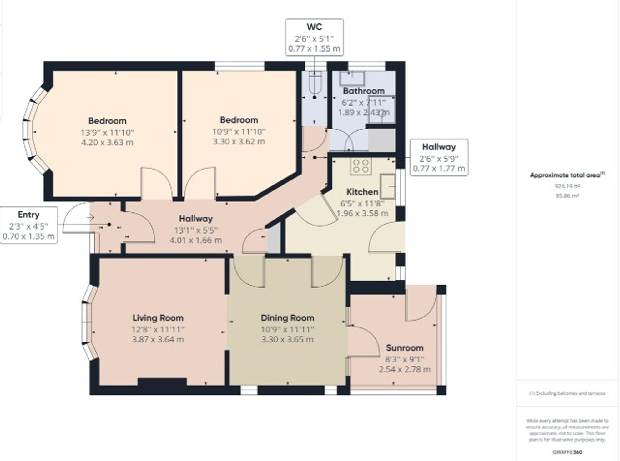 Northdown Park Road, Margate, CT9 floorplan