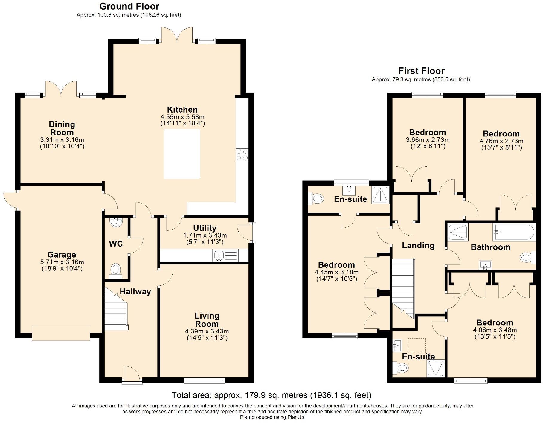 Shrewsbury Road, Edgmond, Newport, Shropshire, TF10 8HT floorplan