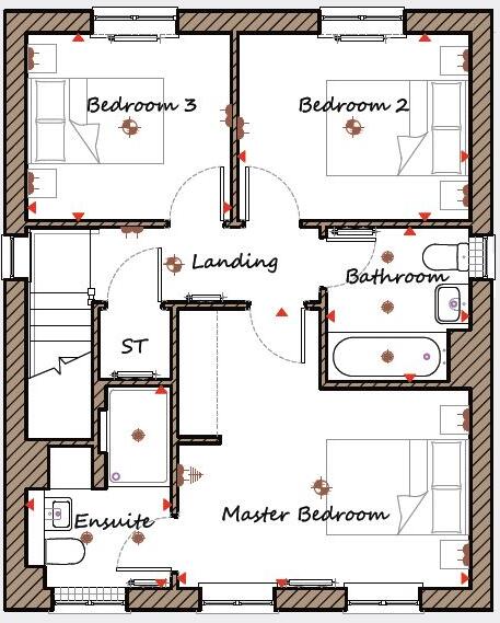 Roman Road 
Harpole, Northamptonshire, 
NN7 4HD floorplan