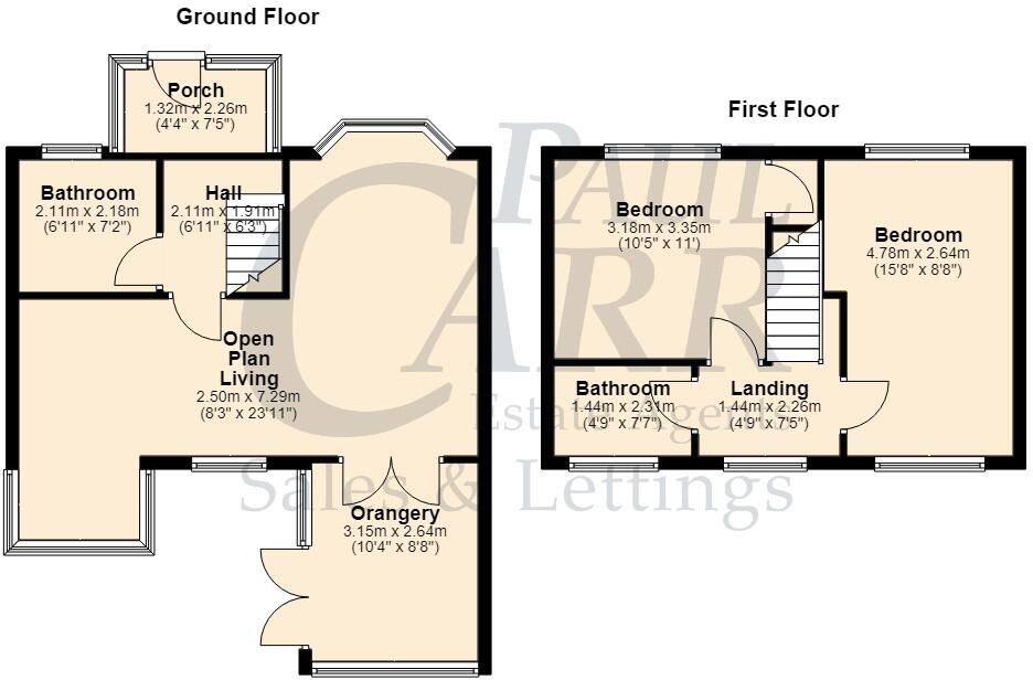 Barncroft, Great Wyrley floorplan