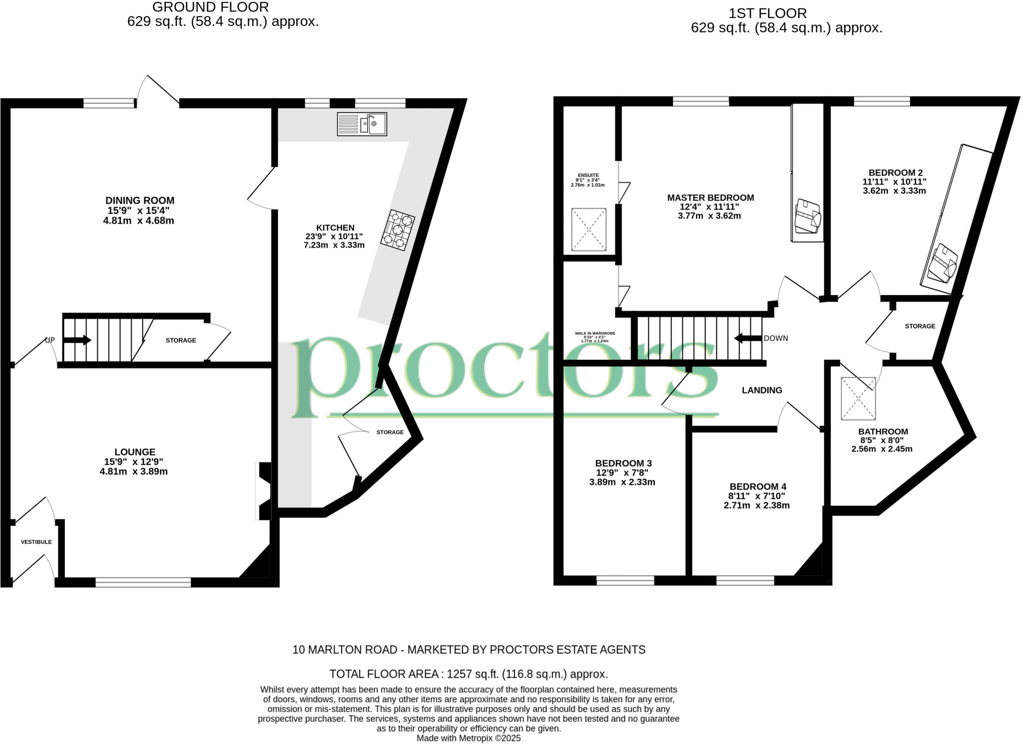 Marlton Road, Blackburn floorplan