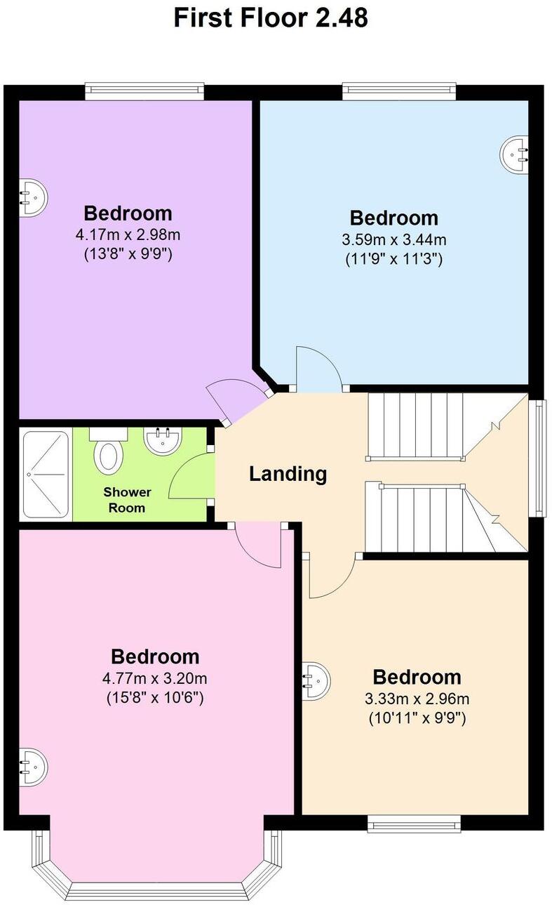 Rolleston Drive, Nottingham, NG7 floorplan