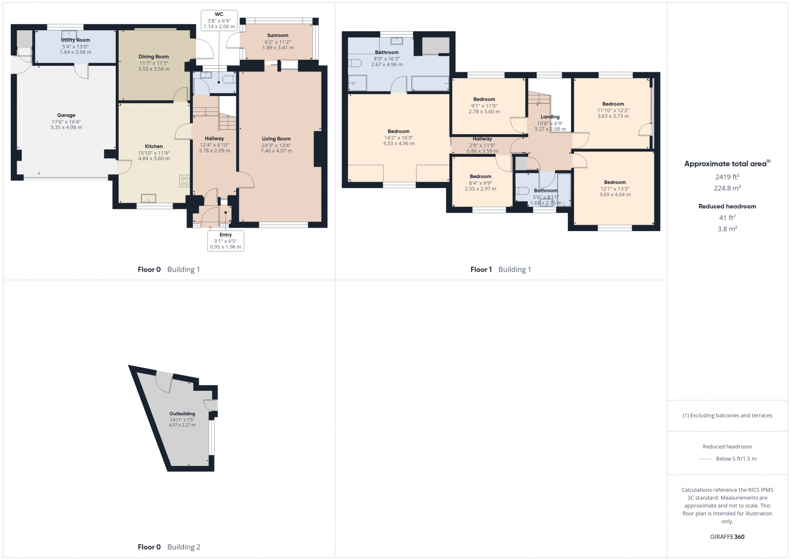 Abbots Road, Cinderford, Gloucestershire, GL14 3BN floorplan
